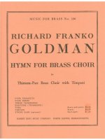 RICHARD FRANKO GOLDMAN: HYMN FOR BRASS CHOIR (ENSEMBLE-BRASS 8 OR MORE)