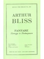ARTHUR BLISS: FANFARE, HOMAGE TO SHAKESPEARE (ENSEMBLE-BRASS 8 OR MORE)