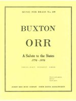 BUXTON ORR: SALUTE TO THE STATES (TRUMPETS 3)