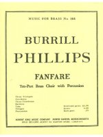 BURRILL PHILLIPS: FANFARE (ENSEMBLE-BRASS 8 OR MORE)