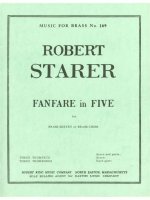 ROBERT STARER: FANFARE IN FIVE (SEXTET-BRASS)