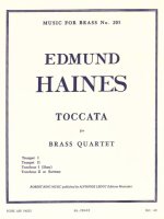 EDMUND HAINES: TOCCATA (QUARTET-BRASS)