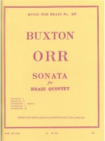 BUXTON ORR: SONATA (QUINTET-BRASS)