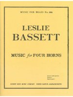 LESLIE BASSETT: MUSIC FOR 4 HORNS (HORNS 4)
