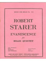 ROBERT STARER: EVANESCENCE (QUINTET-BRASS)