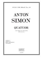 ANTON SIMON: QUATUOR (QUARTET-BRASS)
