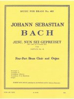 J.S. BACH: JESU, NUN SEI GEPREISET BWV41 (BRASS/ORGAN)