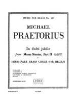 MICHAEL PRAETORIUS: IN DULCI JUBILO (QUINTET-BRASS)