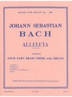 JOHANN SEBASTIAN BACH: ALLELUIA DE LA CANTATE NO.142 (QUINTET-MIXED)