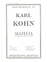 KARL KOHN: ALLELUIA (CHORAL-MIXED ACCOMPANIED)
