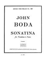JOHN BODA: SONATINA (TROMBONE & PIANO)