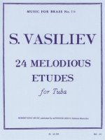 S. VASILIEV: 24 MELODIOUS ETUDES (TUBA)