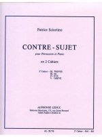 PATRICE SCIORTINO: CONTRE-SUJET VOL.2 (PERCUSSION(S) & PIANO)