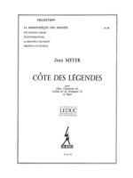 MEYER COTE DES LEGENDES LM039 FLUTE CLARINET OR TRUMPET PIANO BOOK