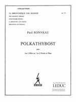 BONNEAU POLKATHYBOST 1 OR 2 FLUTES & PIANO LM077 BOOK