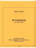 JEHAN ARISTE ALAIN: INTERMEDE (VIOLIN & PIANO)