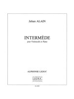 ALAIN JEHAN INTERMEDE CELLO & PIANO BOOK