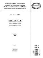 DIA SUCCARI: KELLERIADE (CLARINET & PIANO)
