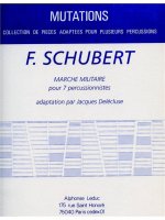 FRANZ SCHUBERT: MARCHE MILITAIRE (PERCUSSION ENSEMBLE)