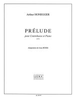 ARTHUR HONEGGER: PRELUDE H79 (DOUBLE BASS & PIANO)