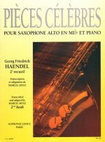 MARCEL MULE: FAMOUS PIECES BY G. F. HANDEL FOR EB ALTO SAXOPHONE AND PIANO - VOL. 2