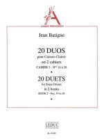 JEAN BATIGNE: 20 DUOS VOL.2: NO.14 - NO.20 (PERCUSSIONS 2)