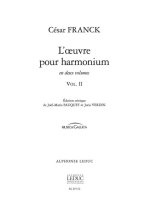 CESAR FRANCK: L'OEUVRE POUR HARMONIUM VOL.2 (MUSICA GALLICA) (ORGAN)