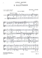 MARCEL DUPRE: 4 MOTETS OP.9, NO.1: O SALUTARIS (SA CHORUS PART) (CHORAL-MIXED ACCOMPANIED)