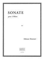 EDISON DENISOV: SONATE (FLUTES 2)