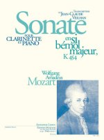 MOZART: SONATE EN SI BEMOL MAJEUR K454 POUR CLARINETTE EN SI BEMOL ET PIANO