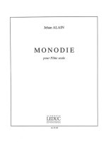 JEHAN ARISTE ALAIN: MONODIE (FLUTE SOLO)