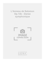 JEAN-LOUIS FLORENTZ: L'ANNEAU DE SALOMON OP.14B, DANSE SYMPHONIQUE (CHORAL-MIXED ACCOMPANIED)