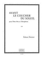 EDISON DENISOV: AVANT LE COUCHER DU SOLEIL (FLUTE & PERCUSSION)
