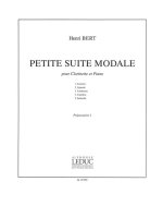 HENRI BERT: PETITE SUITE MODALE (CLARINET & PIANO)