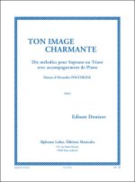DENISOV: TON IMAGE CHARMANTE. 10 MELODIES POUR SOPRANO OU TENOR POEMES DE POUCHKINE