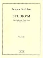 JACQUES DELECLUSE: STUDIO'M VOL.1 (PERCUSSION SOLO)