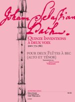 JOHANN SEBASTIAN BACH: INVENTIONS A 2 VOIX (RECORDERS 2)