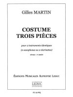GILLES MARTIN: COSTUME (SAXOPHONES 2)