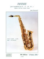 JEAN BOUVARD: FANFARE (SAXOPHONE ENSEMBLE (5 OR MORE))