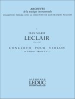 JEAN-MARIE LECLAIR: CONCERTO OP.10, NO.2 IN A MAJOR (VIOLIN & PIANO)