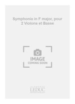 ALESSANDRO STRADELLA: SYMPHONIA IN F MAJOR, POUR 2 VIOLONS ET BASSE (ORCHESTRA-STRINGS)