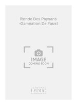 BERLIOZ RONDE DES PAYSANS DAMNATION DE FAUST SSTTBB & PIANO BOOK