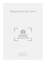 JOH. CHRISTOPH FRIEDRICH BACH: RESURRECTION OF LAZARUS (CHORAL-MIXED ACCOMPANIED)