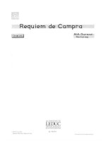 ANDRE CAMPRA: REQUIEM (CHORAL-MIXED ACCOMPANIED) CHANT