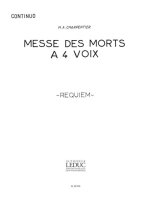MARC-ANTOINE CHARPENTIER: MESSE DES MORTS A 4 VOIX IN D MINOR (CHORAL-MIXED ACCOMPANIED)