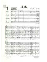 LULLY JEAN BAPTISTE ISIS SOLI & SATB A CAPPELLA CHORAL CHANT
