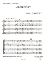 FRANZ PETER SCHUBERT: MAGNIFICAT D486 IN C (CHORAL-MIXED ACCOMPANIED)