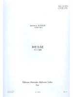 ANTONIO LUCIO VIVALDI: MESSE RV586 (CHORAL-MIXED ACCOMPANIED)