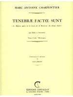 MARC-ANTOINE CHARPENTIER: TENEBR  FACT  SUNT (BAR) (VOICE & ORCHESTRA)
