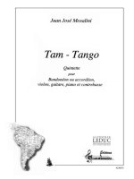 MOSALINI JUAN JOSE TAM TANGO ACCORDION/ENSEMBLE SCORE/PARTS